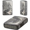 Zippo Classic 28802 — металлическая зажигалка, чёрная